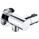 Cascada chrom przyłącze kątowe regulowane z uchwytem okrągłe