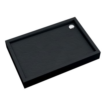 Brodziki medium black stone 90x120x16 cm