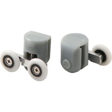 Rolki górne podwójne do szyb 6mm, fi 25 mm (2 szt.)