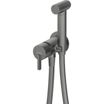 Silia titanium bateria bidetowa podtynkowa ze słuchawką