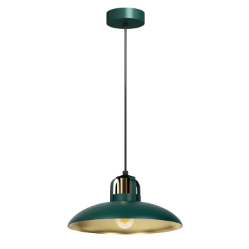 Lampa wisząca felix green/gold 1xe27