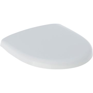 Deska sedesowa selnova compact, mocowanie od góry: wolne opadanie=nie, zawiasy wypinane=nie, mocowanie=od góry, biały / błyszczący