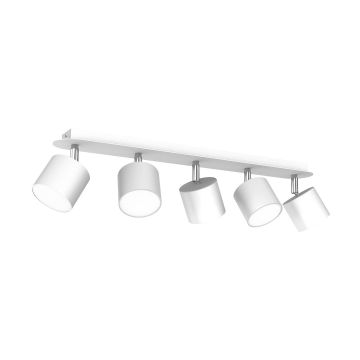 Lampa sufitowa dixie 5xgx53 biały
