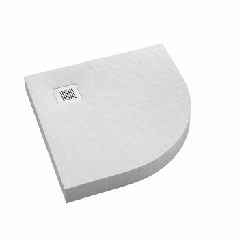 Brodziki new horizons white stone 90x90x12 cm r55