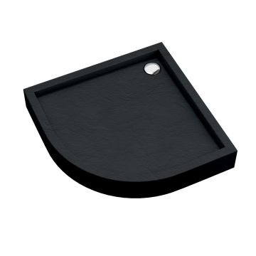 Brodziki medium black stone 80x80x16 cm r55