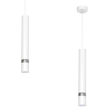 Lampa wisząca joker white/chrome 1xgu10