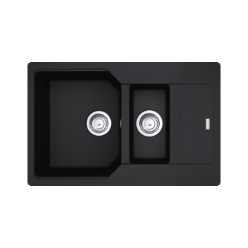 Ubg 651-78 zlewozmywak wbudowywany fragranit+ urban onyx