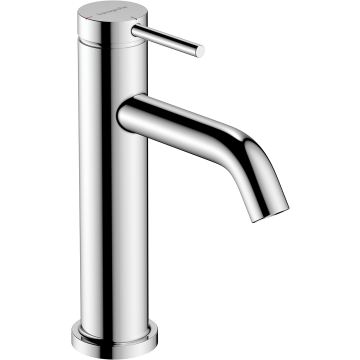 Tecturis s jednouchwytowa bateria umywalkowa 110 coolstart z kompletem odpływowym z cięgłem chrom