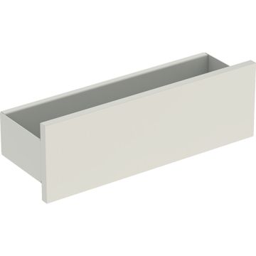 Półka ścienna smyle square: 45x14.8x15cm, korpus: piaskowy / malowany proszkowo matowy, front: piaskowy / lakierowany na wysoki połysk