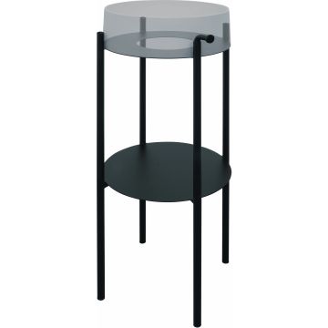 Konsola łazienkowa stojąca silia ø360 mm nero