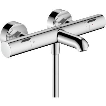 Ecostat fine bateria wannowa, termostatyczna, natynkowa chrom