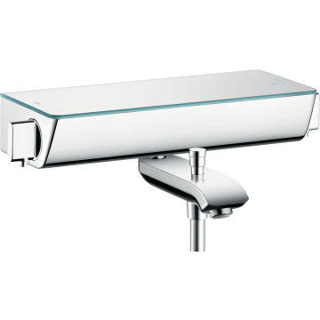 Ecostat select bateria wannowa, termostatyczna, natynkowa biały/chrom