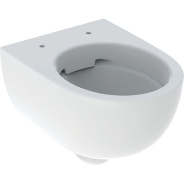 Wisząca miska wc selnova compact 49cm, premium, lejowa, krótka, ukryte mocowania, rimfree