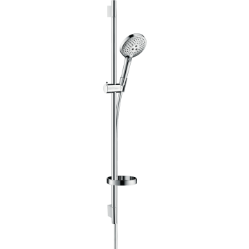 Raindance select s zestaw prysznicowy 120 3jet ecosmart z drążkiem 90 cm i mydelniczką chrom