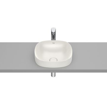 Inspira soft umywalka blatowa 370x370 h75 fineceramic® beż