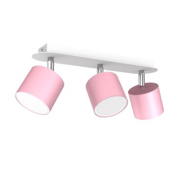 Lampa sufitowa dixie pink 3xgx53