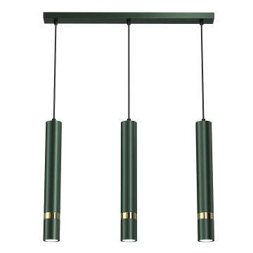 Lampa wisząca joker green/gold 3xgu10