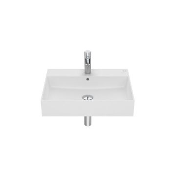 Inspira square umywalka 600x490 fineceramic® biały mat