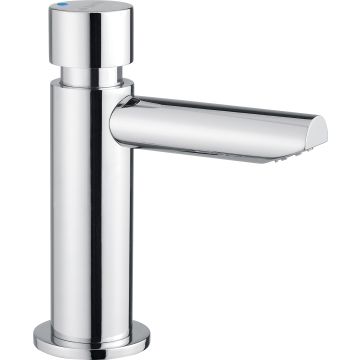 Bateria umywalkowa czasowa chrom stojąca