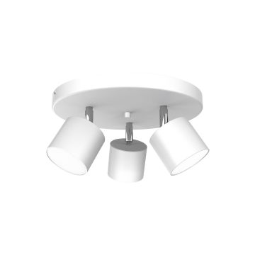 Lampa sufitowa dixie 3xgx53 biały