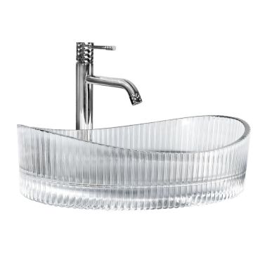 Harper transparent umywalka nablatowa