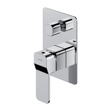 Slide bateria wannowa podtynkowa, chrom