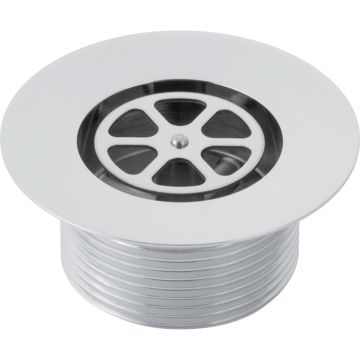 Zawór zestawu odpływowego z gwintem rurowym: di=40mm, h=4.5cm