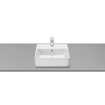 Gap square - umywalka nablatowa prostokątna 42cm
