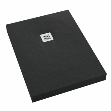 Brodziki new horizons black stone 100x140x12 cm
