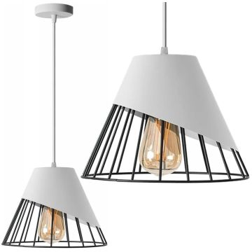 Lampa app228-1cp white/black