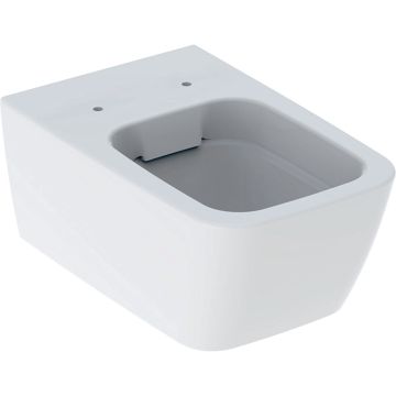 Icon square wisząca miska wc, lejowa, b35cm, h33cm, t54cm, ukryte mocowania, rimfree, keratect