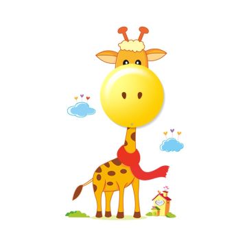 Lampka dziecięca giraffe 0,6w led