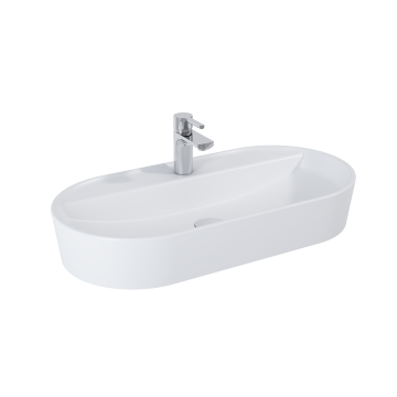 Umywalka babette 82x42 blat, ceram white hg