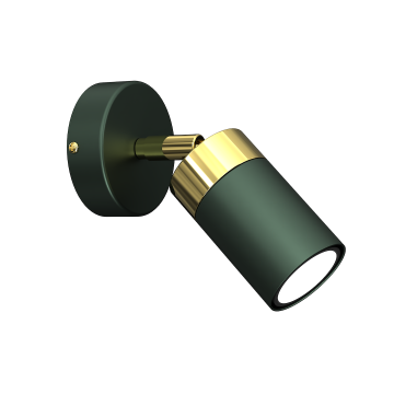 Kinkiet joker green/gold 1xgu10