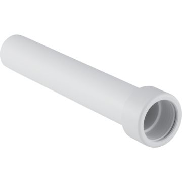 Przedłużka z nakrętką: d=40mm, l=25cm, biały-alpin