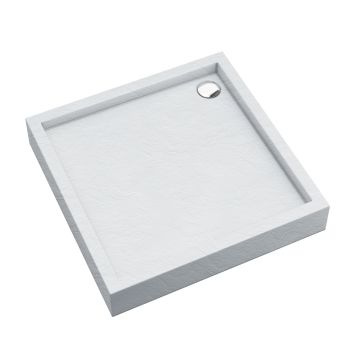 Brodziki medium white stone 90x90x16 cm