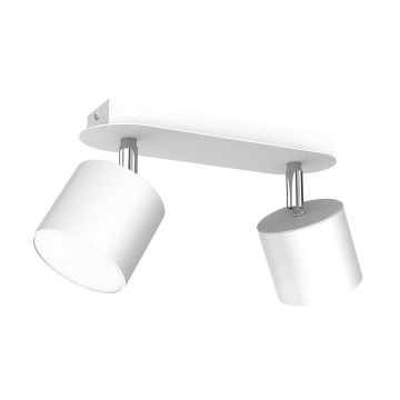 Lampa sufitowa dixie 2xgx53 biały