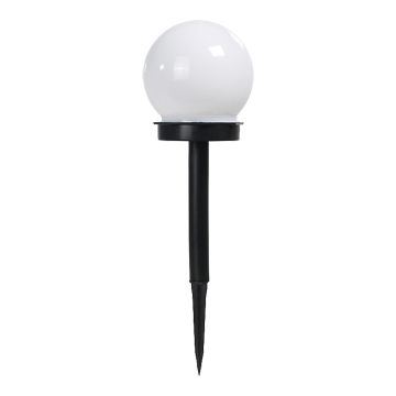 Lampka ogrodowa solarna kulka 6000k