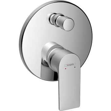 Rebris e jednouchwytowa bateria wannowa, podtynkowa do ibox universal chrom