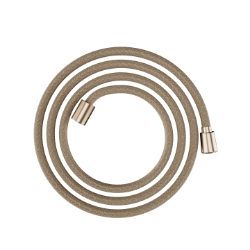 Designflex wąż prysznicowy 200 cm, tekstylny brąz szczotkowany