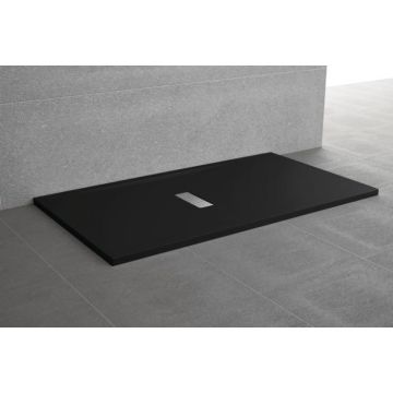 Custom brodzik czarny 3,5cm 160x80x3,5