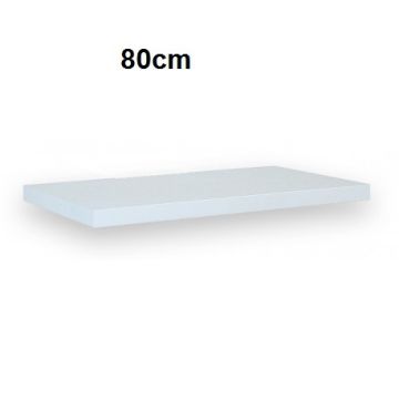 Blat mdf 80/46/2,8 white hg pcv