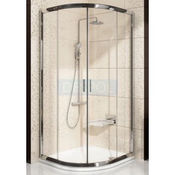 Kabina blcp4-90 satyna+transparent z powłoką anticalc