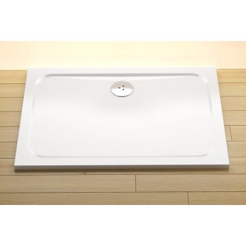 Gigant pro flat brodzik prysznicowy ravak xa04g401010 brodzik gigant pro 120x80 chrome biały