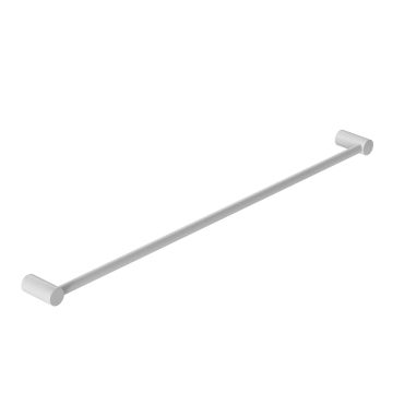 Vela r wieszak na ręcznik, l = 800 mm biały mat