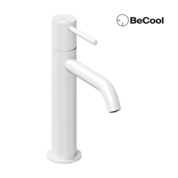 Es 012.11wv bateria umywalkowa biała stojąca ess 190 mm bez korka