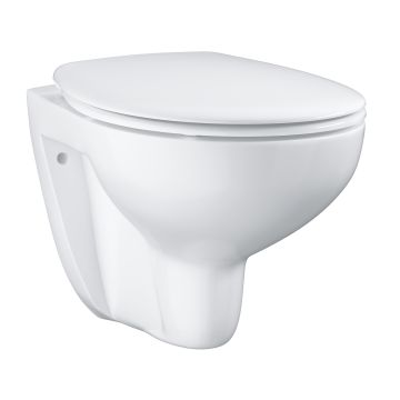 Bau ceramika miska wc 53,1cm wisząca z deską wolnoopadającą