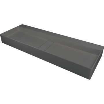 Umywalka blur antracyt metalik 1000x400 mm z maskownicą