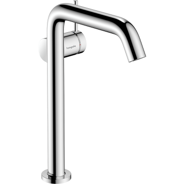 Tecturis s jednouchwytowa bateria umywalkowa 240 fine coolstart ecosmart+ do umywalek nablatowych z kompletem odpływowym push-open chrom