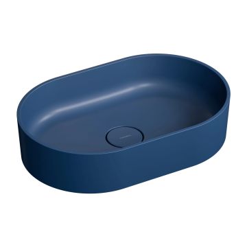 Ovo m+ umywalka nablatowa, 55 x 36 cm midnight blue